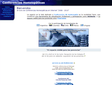 Tablet Screenshot of infohomeopatia.com.ar